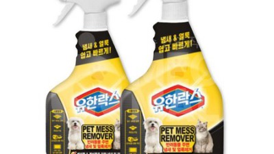 🐾 댕냥이 꿀템! 유한락스 펫 메스 리무버 솔직 후기 & 할인 꿀팁! 🐶🐱